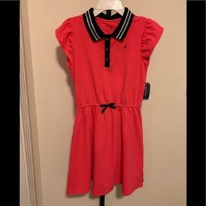 Girl’s Nautica  Dress 12-14 Large NEW/TAG